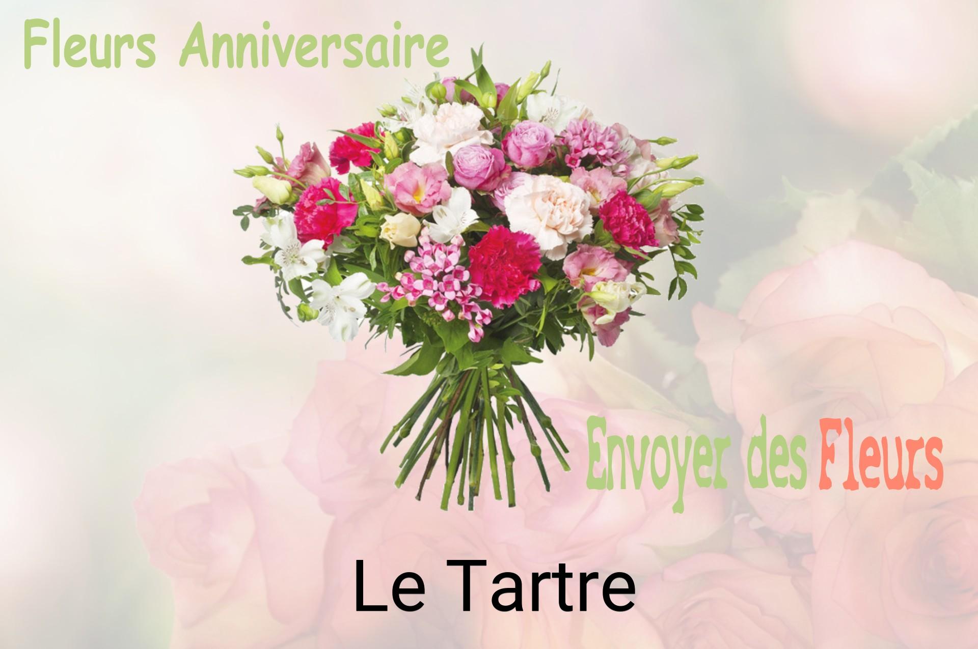 Bouquet de fleurs d’anniversaire livré à Le Tartre